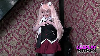 Teen'S First Orgasm During Cosplay Session With Sex Toys