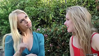 Lily Lit Y Sarah Vandella, Lejanamente Relacionadas, Comparten Pollas En Una Sesión Pov Hardcore