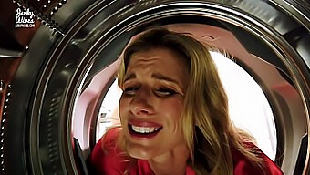 Pov Experience Of Taboo Sex With A Stuck Mom In The Dryer - Cory Chase