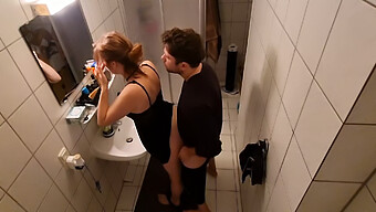 18-Year-Old Stepsister Gets Doggy Style In The Bathroom