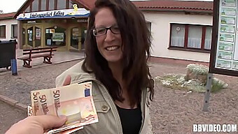 German Busty Woman Performs Titjob For Cash In Hardcore Video