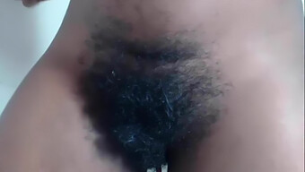 One Of The Hairy Ex'S: A Black Ebony Star With A Furry Surprise