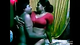 Asian Mature Woman In Black Saree Gets Fucked By Black Husband In Dog Style