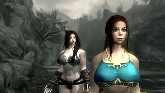 Trò Chơi Trừng Phạt Và Niềm Vui: Jenna Và Lacey Trong Skyrim