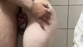 Turkish University Girl Showers And Gives A Handjob Before Class