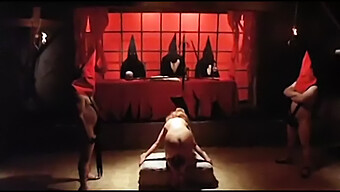 Vintage Satanic Offering: Punishment And Pleasure For A Blonde Temptress