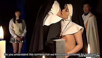 Two Asian Nuns Engage In Lesbian Sex