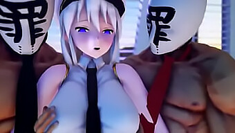 Azurlane'S Sensual Blowjob And Cumshot In Hd Hentai