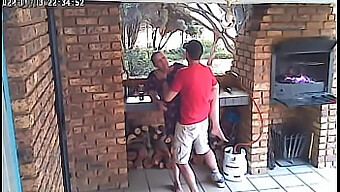 Real Sex With 18-Year-Old Neighbor Caught On Homemade Cctv Footage