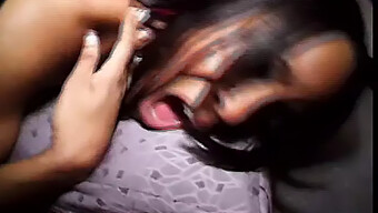 A Large Penis Penetrates The Tight Anus Of A Black Woman In A Violent Manner